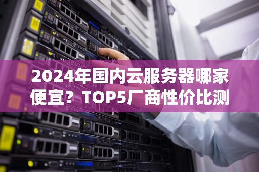 2024年国内云服务器哪家便宜？TOP5厂商性价比测评与避坑指南