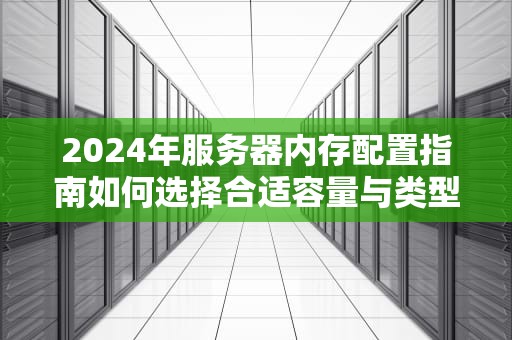 2024年服务器内存配置指南如何选择合适容量与类型？