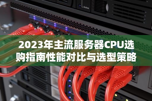 2023年主流服务器CPU选购指南性能对比与选型策略