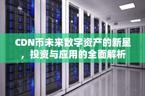 CDN币未来数字资产的新星，投资与应用的全面解析
