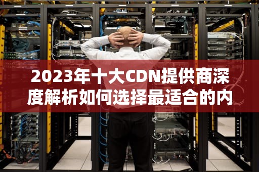 2023年十大CDN提供商深度解析如何选择最适合的内容分发网络服务