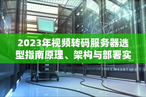 2023年视频转码服务器选型指南原理、架构与部署实践
