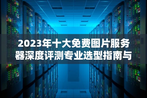 2023年十大免费图片服务器深度评测专业选型指南与实战技巧