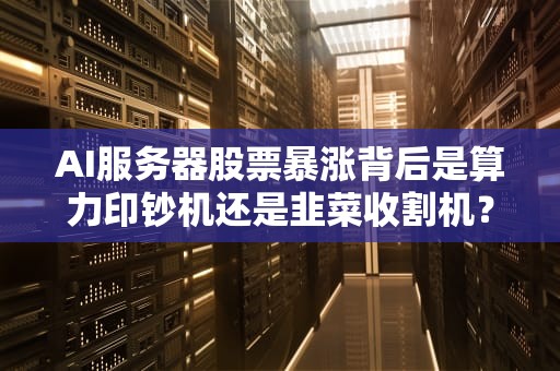 AI服务器股票暴涨背后是算力印钞机还是韭菜收割机？老司机带你拆解财富密码