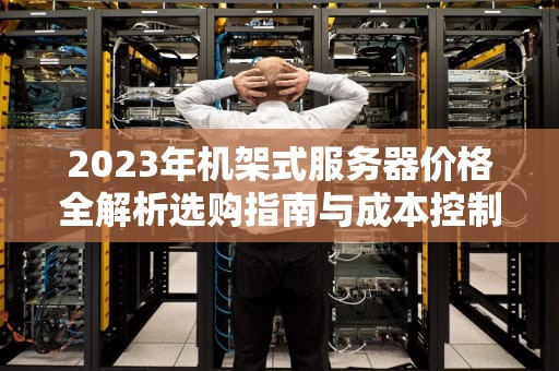 2023年机架式服务器价格全解析选购指南与成本控制策略