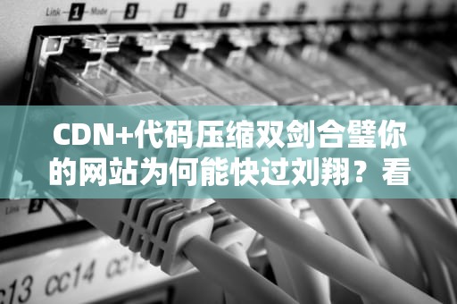 CDN+代码压缩双剑合璧你的网站为何能快过刘翔？看完这篇就懂了！