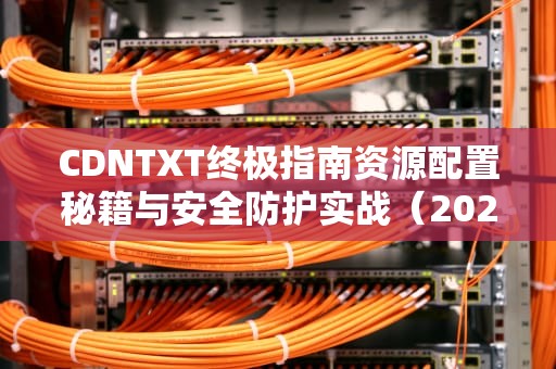 CDNTXT终极指南资源配置秘籍与安全防护实战（2023最新版）