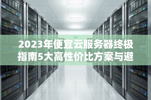 2023年便宜云服务器终极指南5大高性价比方案与避坑技巧（附实战测评）