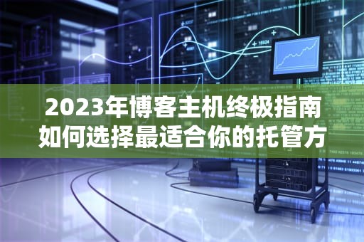 2023年博客主机终极指南如何选择最适合你的托管方案？