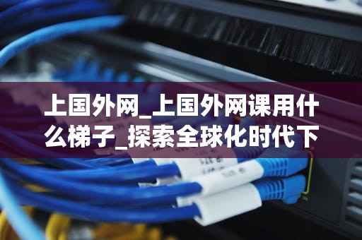 上国外网_上国外网课用什么梯子_探索全球化时代下的国外网景