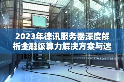 2023年德讯服务器深度解析金融级算力解决方案与选型指南