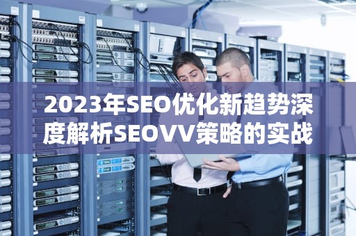 2023年SEO优化新趋势深度解析SEOVV策略的实战应用与效果提升