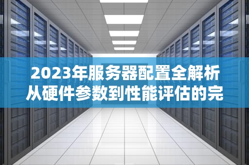 2023年服务器配置全解析从硬件参数到性能评估的完整指南
