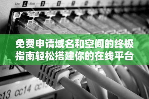 免费申请域名和空间的终极指南轻松搭建你的在线平台