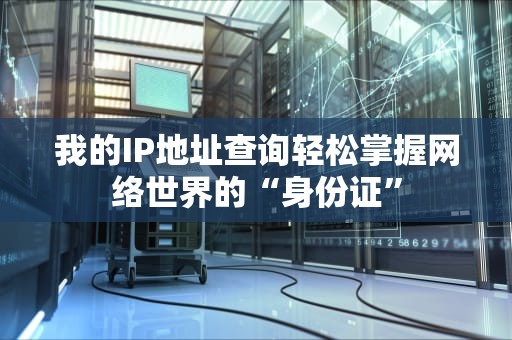 我的IP地址查询轻松掌握网络世界的“身份证”