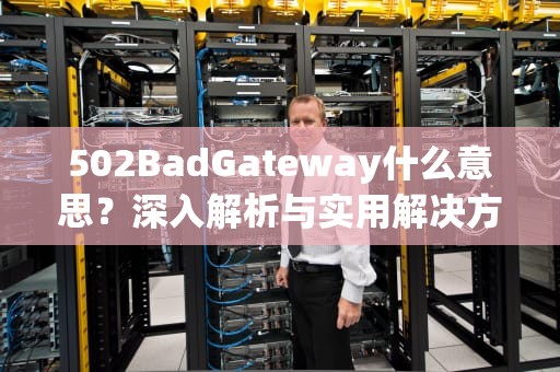 502BadGateway什么意思？深入解析与实用解决方案
