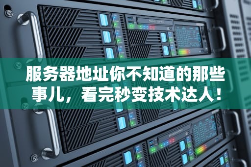 服务器地址你不知道的那些事儿，看完秒变技术达人！