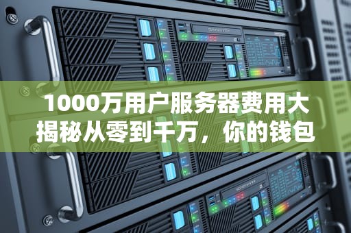 1000万用户服务器费用大揭秘从零到千万，你的钱包准备好了吗？