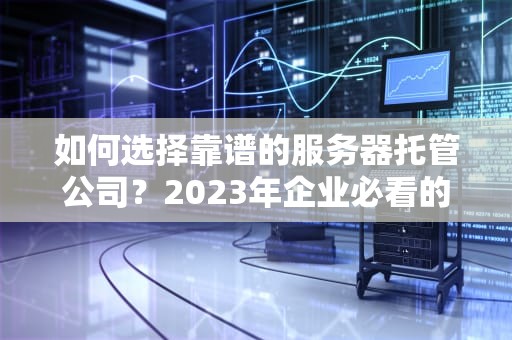 如何选择靠谱的服务器托管公司？2023年企业必看的6大评估标准