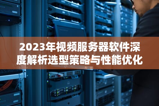 2023年视频服务器软件深度解析选型策略与性能优化实战指南