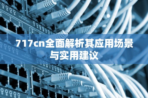 717cn全面解析其应用场景与实用建议