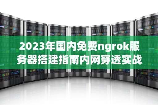 2023年国内免费ngrok服务器搭建指南内网穿透实战教程