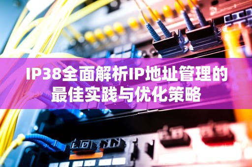 IP38全面解析IP地址管理的最佳实践与优化策略