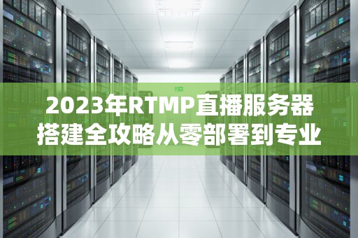 2023年RTMP直播服务器搭建全攻略从零部署到专业调优指南