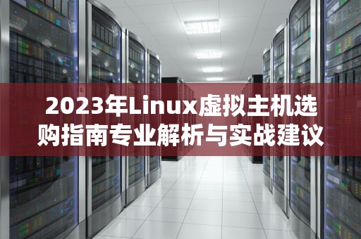 2023年Linux虚拟主机选购指南专业解析与实战建议