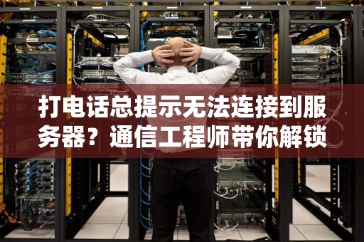 打电话总提示无法连接到服务器？通信工程师带你解锁8个救命姿势