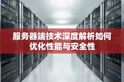 服务器端技术深度解析如何优化性能与安全性