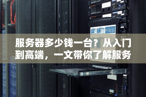 服务器多少钱一台？从入门到高端，一文带你了解服务器价格全攻略
