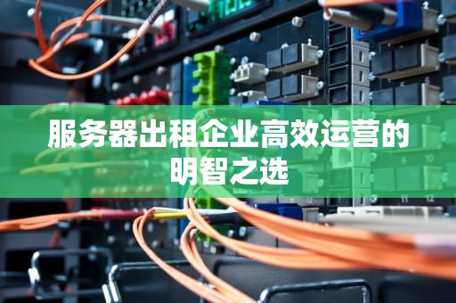 服务器出租企业高效运营的明智之选