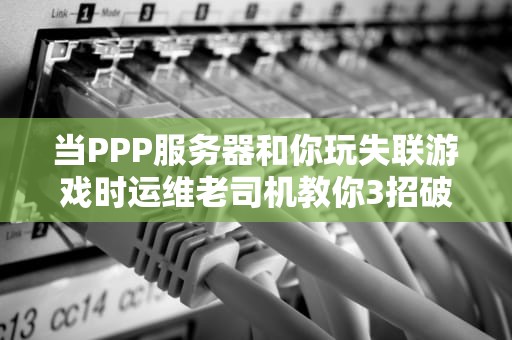 当PPP服务器和你玩失联游戏时运维老司机教你3招破防绝技