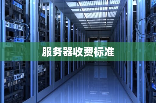 服务器收费标准