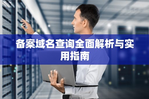 备案域名查询全面解析与实用指南