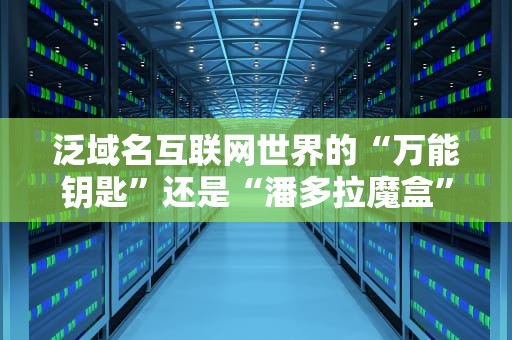 泛域名互联网世界的“万能钥匙”还是“潘多拉魔盒”？