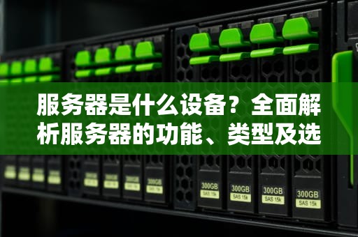 服务器是什么设备？全面解析服务器的功能、类型及选购指南