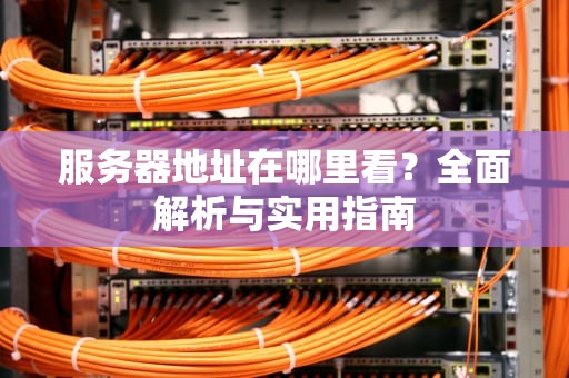 服务器地址在哪里看？全面解析与实用指南