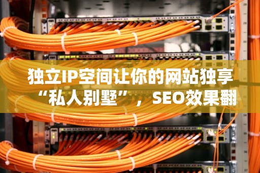 独立IP空间让你的网站独享“私人别墅”，SEO效果翻倍！