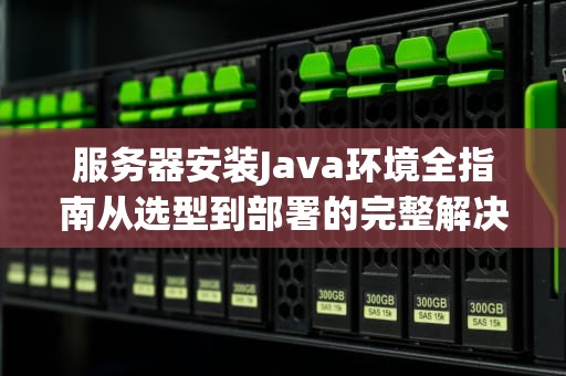 服务器安装Java环境全指南从选型到部署的完整解决方案