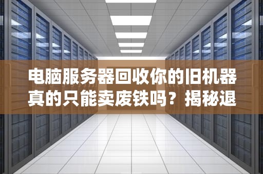 电脑服务器回收你的旧机器真的只能卖废铁吗？揭秘退役设备的财富密码！