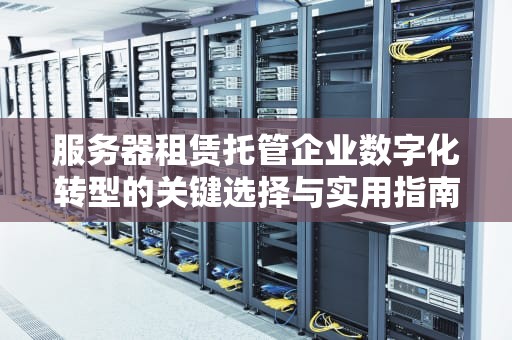 服务器租赁托管企业数字化转型的关键选择与实用指南