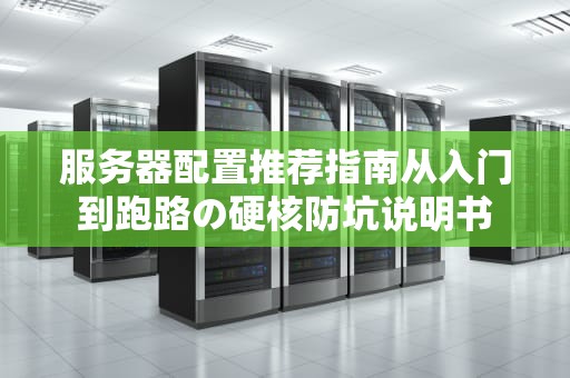 服务器配置推荐指南从入门到跑路の硬核防坑说明书