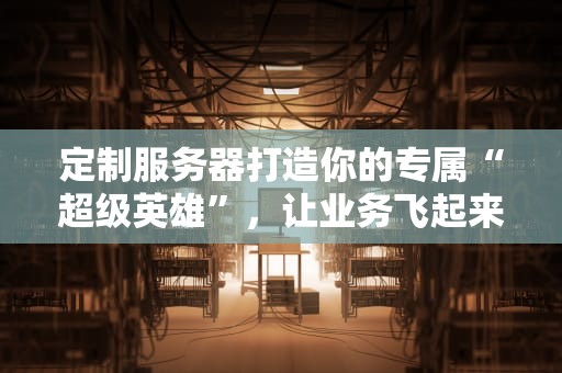 定制服务器打造你的专属“超级英雄”，让业务飞起来！