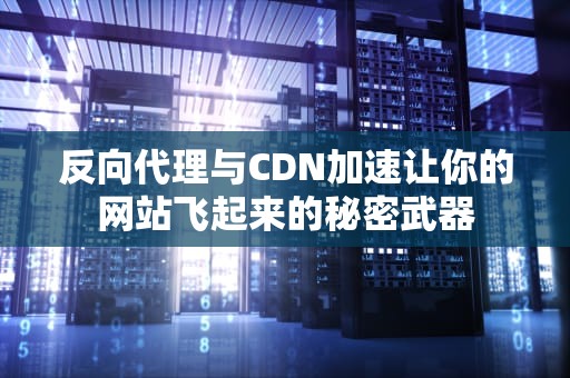 反向代理与CDN加速让你的网站飞起来的秘密武器