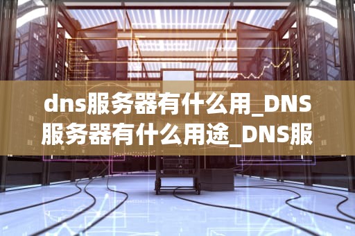 dns服务器有什么用_DNS服务器有什么用途_DNS服务器的用途及其重要性