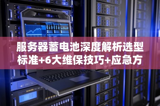 服务器蓄电池深度解析选型标准+6大维保技巧+应急方案设计