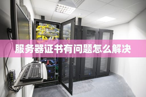 服务器证书有问题怎么解决