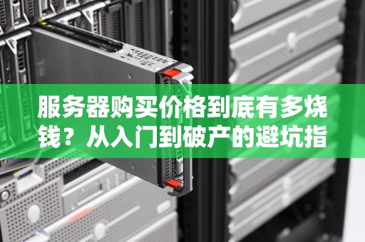 服务器购买价格到底有多烧钱？从入门到破产的避坑指南